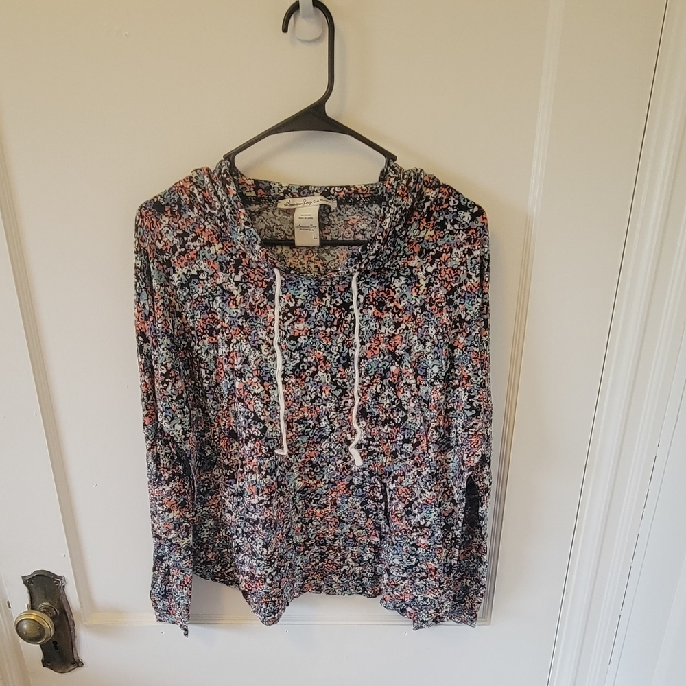 American rag large hoodie